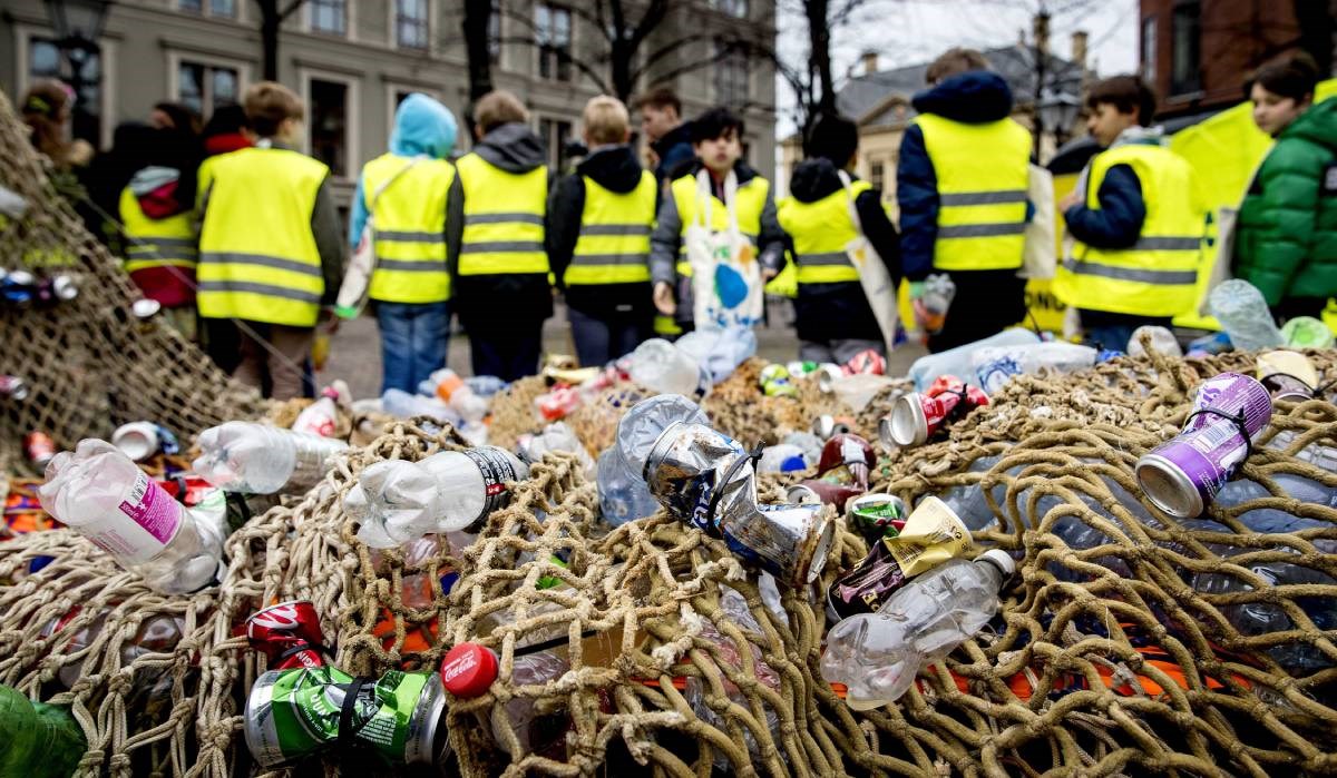5000 školaraca u Nizozemskoj prosvjedovalo protiv klimatskih promjena